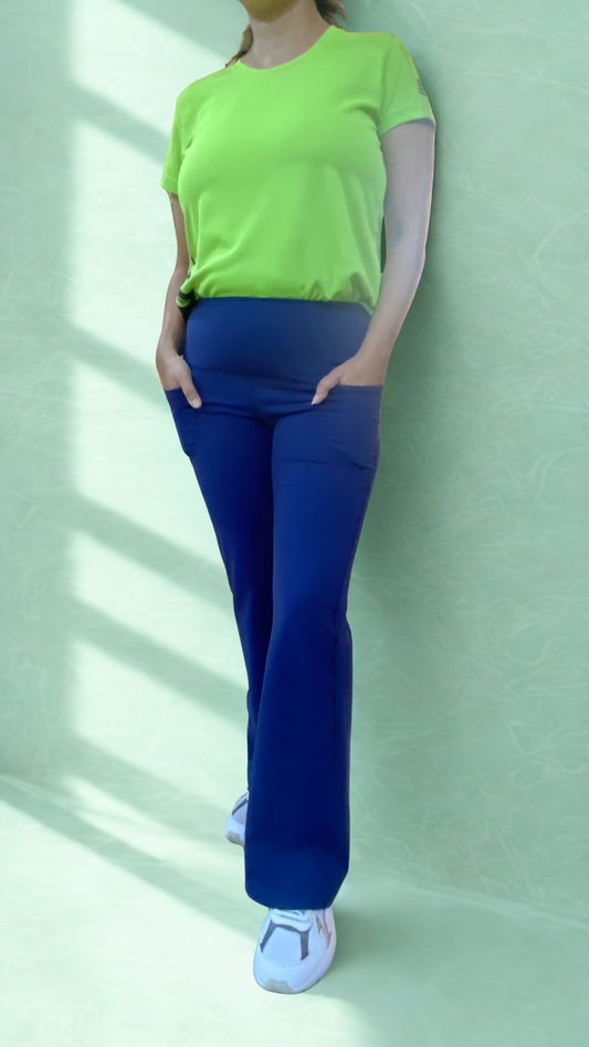 3SIXTY Flared Pants - Blue