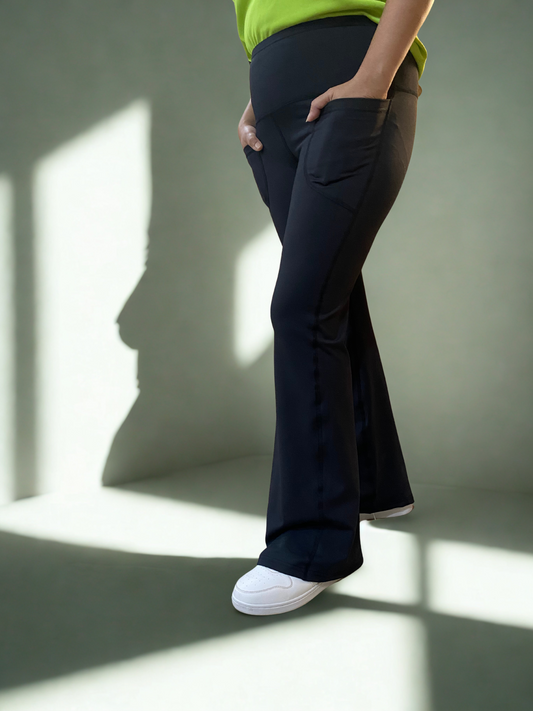 3SIXTY Flare Pants - Black